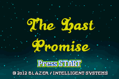 The Last Promise (v2.0) Title Screen